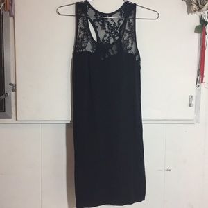 Black lace dress in size medium